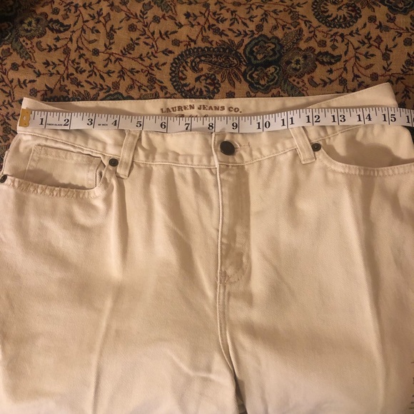 Vintage Ralph Lauren Floral/Script Print Jeans - Picture 10 of 15